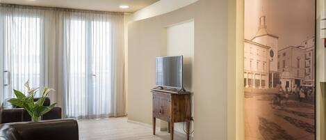 Coin salon dans le hall