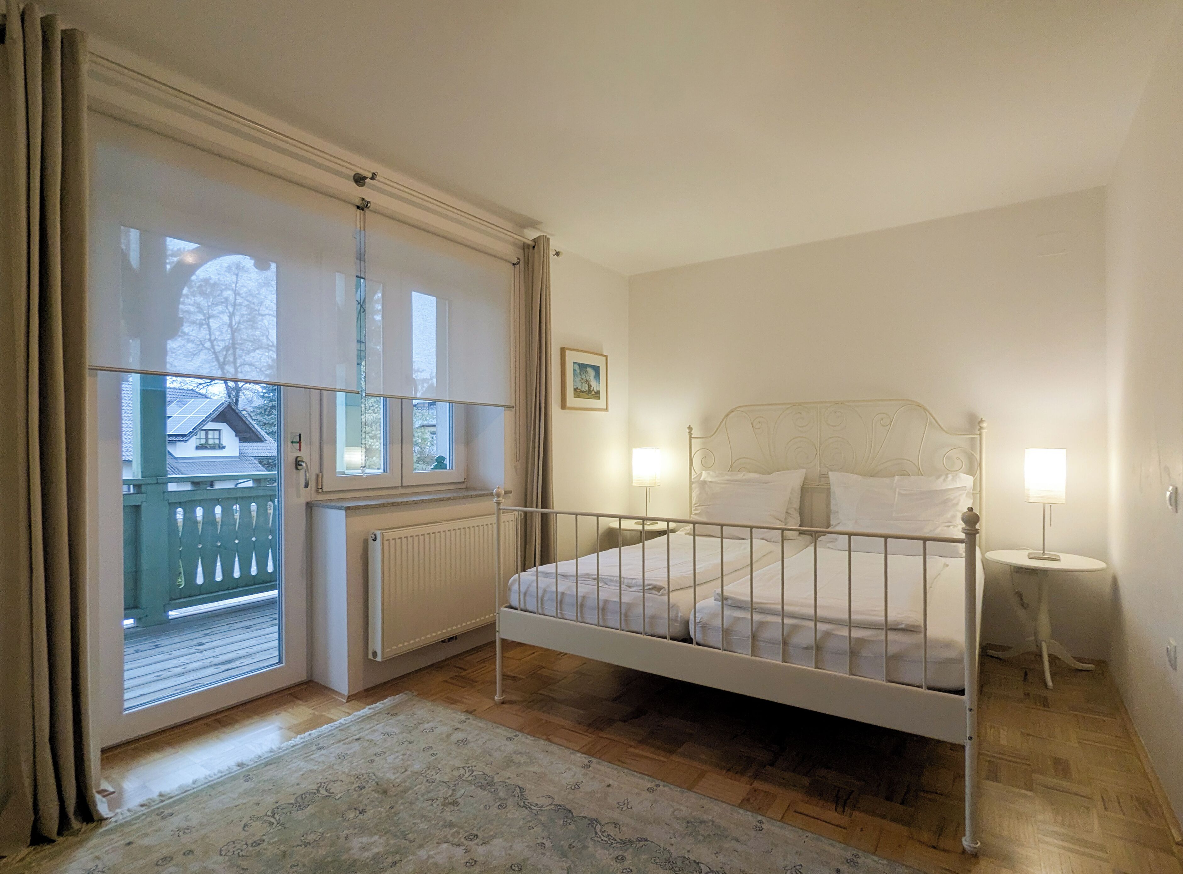 Romantisches Apartment | 1 Schlafzimmer, Bettwäsche aus ägyptischer Baumwolle