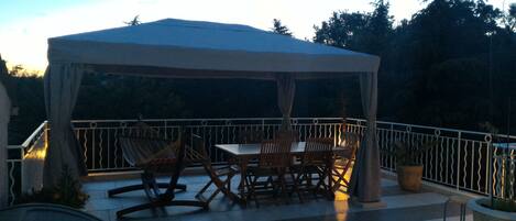 Udendørs spisemuligheder