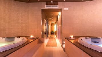 Sauna, spa tub, Turkish bath