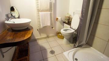 Vila Deluks, ensuite, pemandangan gunung (Casa David ) | Kamar mandi