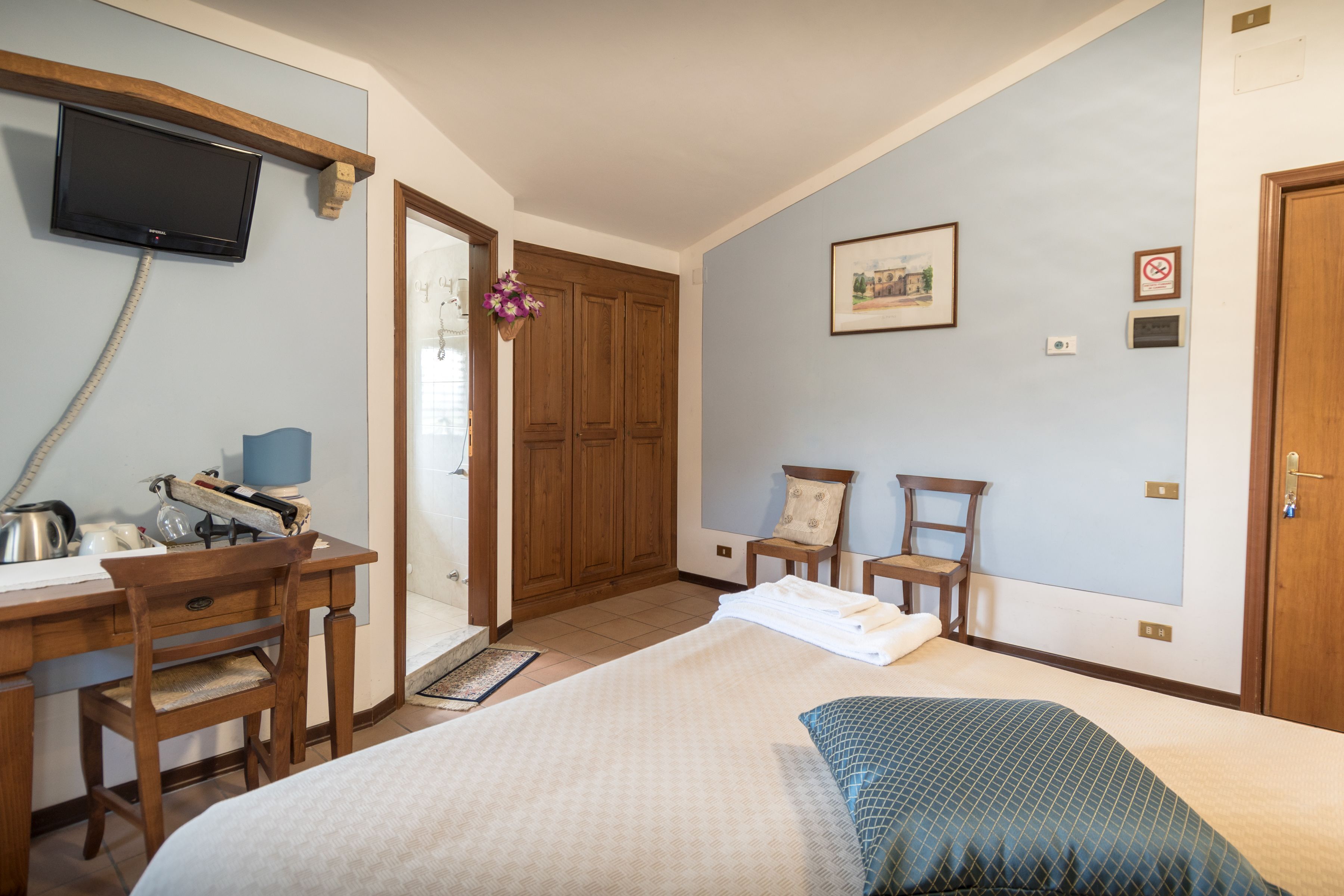 1 chambre, literie hypoallergénique, décoration personnalisée