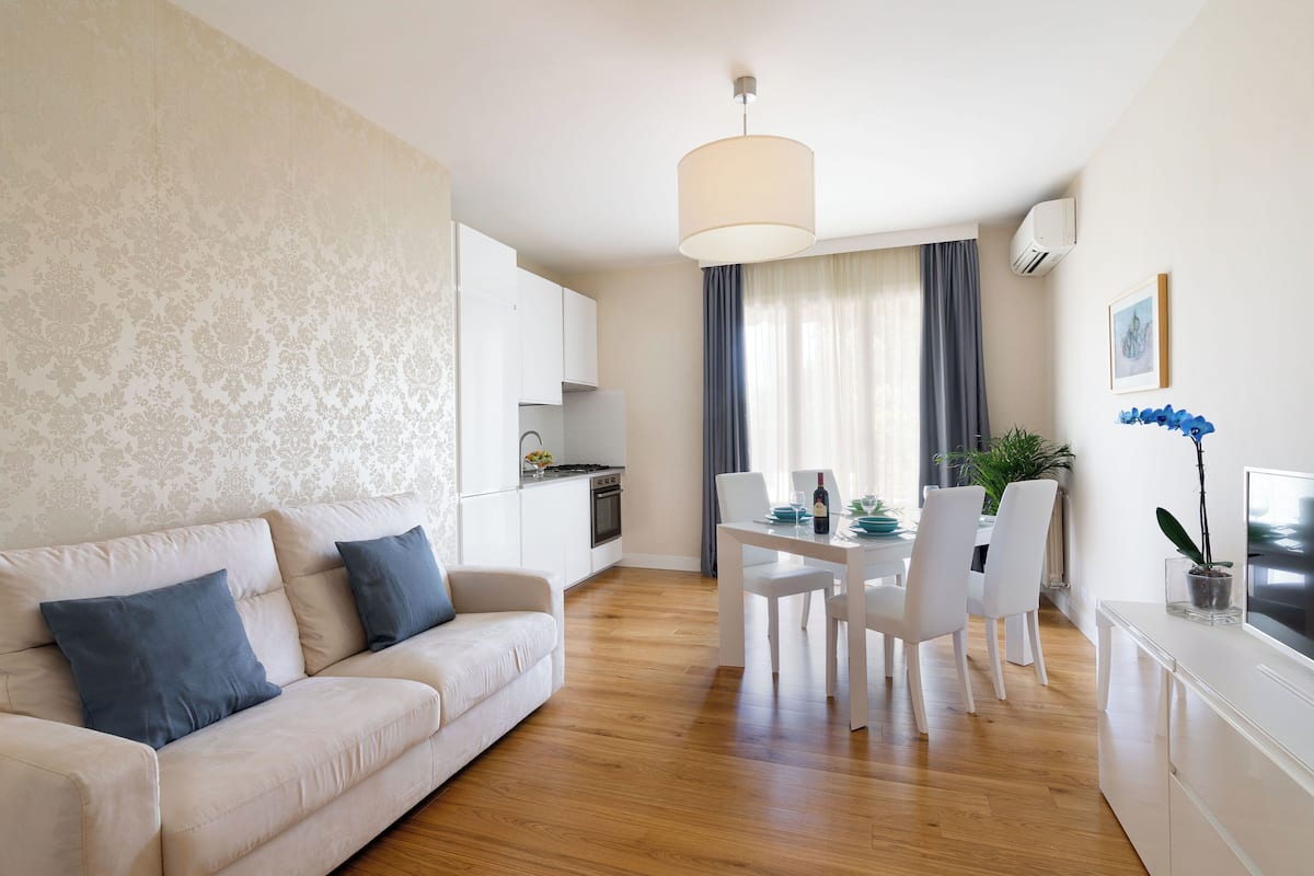 Family Apartment | Sengetøy av topp kvalitet og senger med Select Comfort-madrass