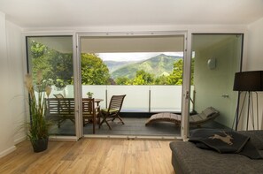 เพนท์เฮาส์, 3 ห้องนอน (incl. 150€ + 12€ pp service fee) | ระเบียง