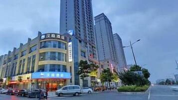 Front of property – evening/night