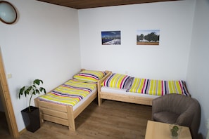 Free cots/infant beds, rollaway beds, free WiFi, bed sheets