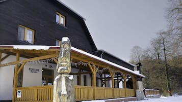 Fassade der Unterkunft
