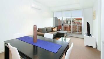 Apartment, 1 Bedroom | Living area | TV, Netflix, DVD player