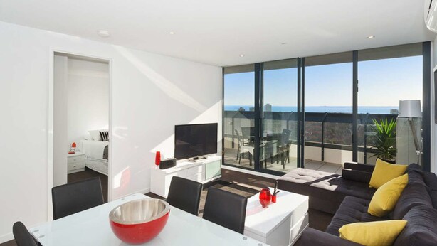 Apartment, 2 Schlafzimmer | Wohnbereich