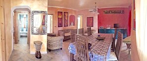 Apartment, 4 Bedrooms | In-room dining
