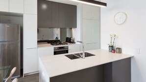 Deluxe-Apartment, 2 Schlafzimmer | Eigene Küche