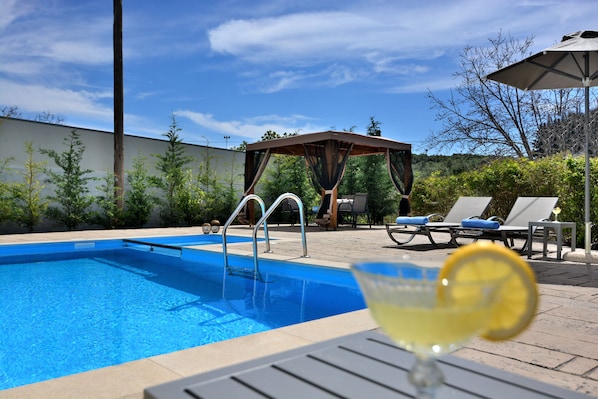 Seasonal outdoor pool