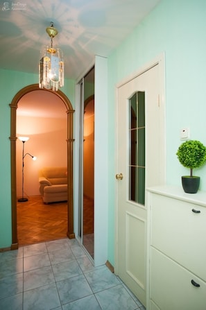 Interior entrance