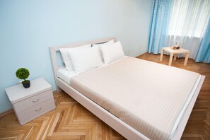 1 bedroom, iron/ironing board, free cots/infant beds, free WiFi