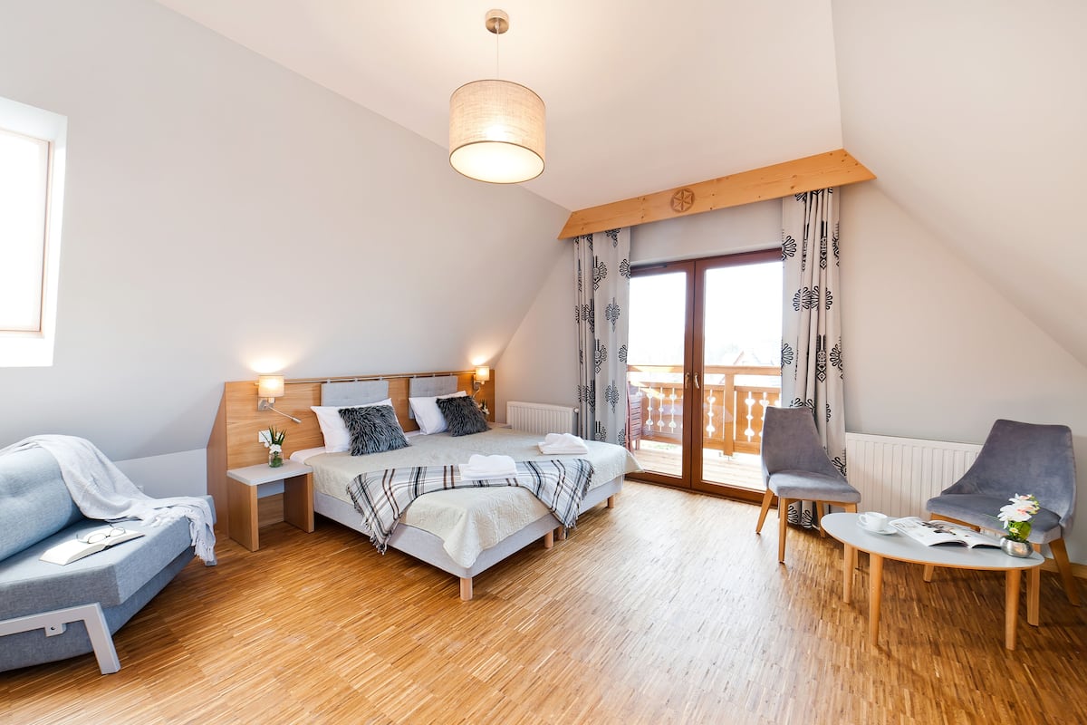 Studio (B 17) | 1 slaapkamer, een laptopwerkplek, gratis wifi, beddengoed