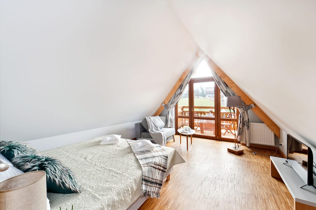 1 slaapkamer, een laptopwerkplek, gratis wifi, beddengoed