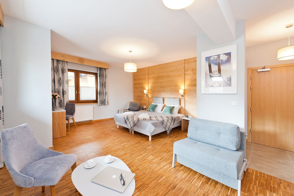 Studio (A 02) | 1 slaapkamer, een laptopwerkplek, gratis wifi, beddengoed