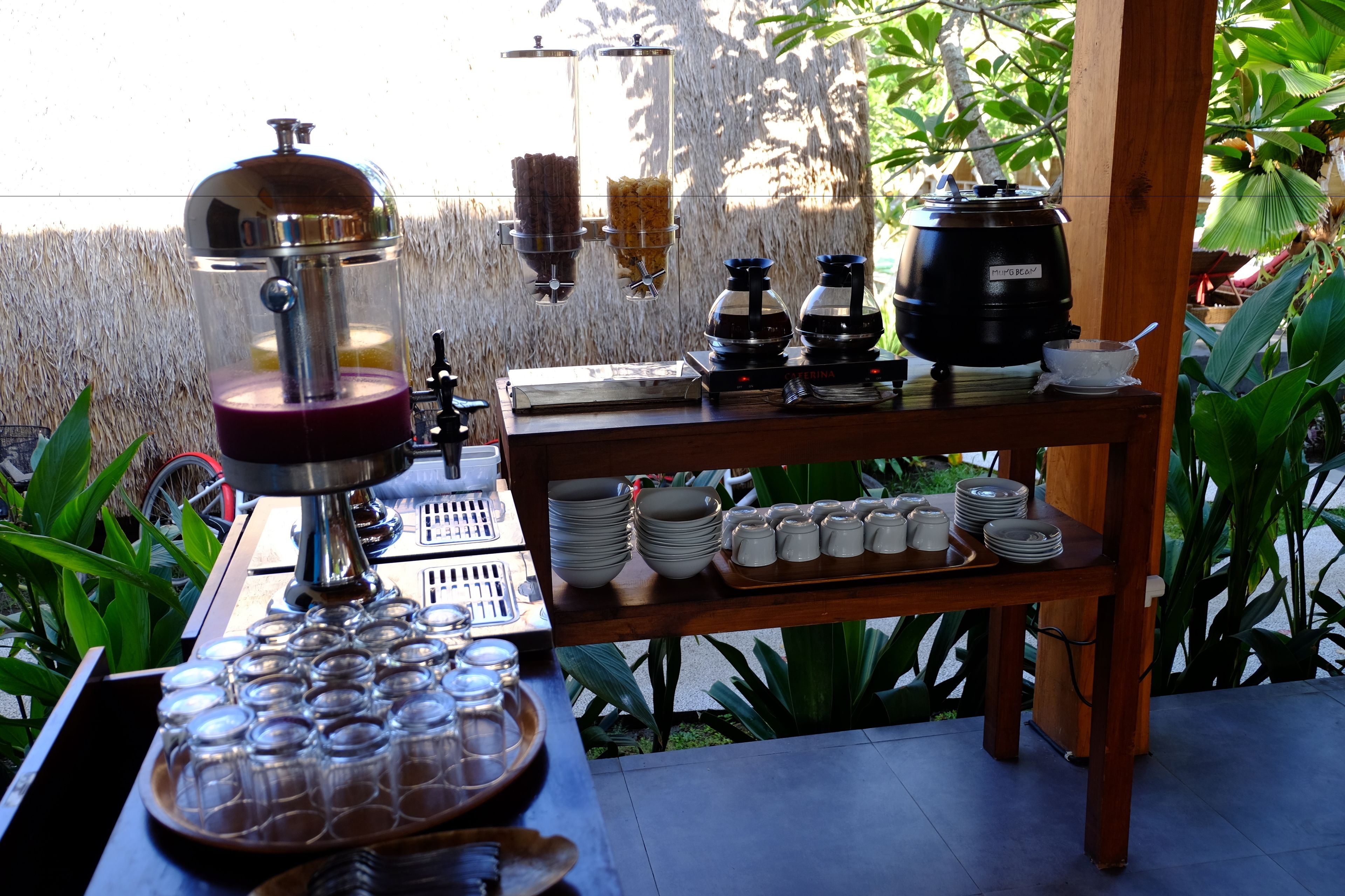 Desayuno a la carta diario (IDR 120000 por persona)