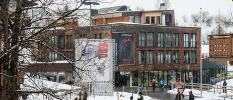 Fassade der Unterkunft