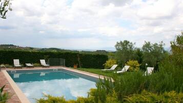 Seasonal outdoor pool