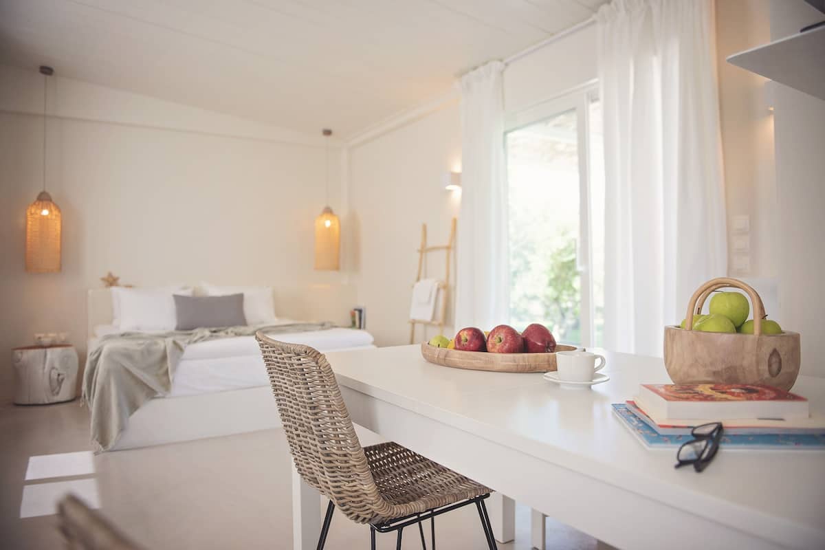Monolocale | 2 camere, biancheria da letto di alta qualità, una cassaforte in camera