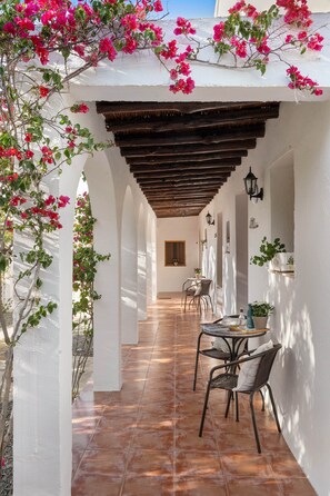 Classic Double Room, Terrace, Courtyard Area | Terrace/patio - Boutique Hideaway Cortijo El Sarmiento (Mojacar)