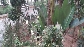 Blick von der Unterkunft