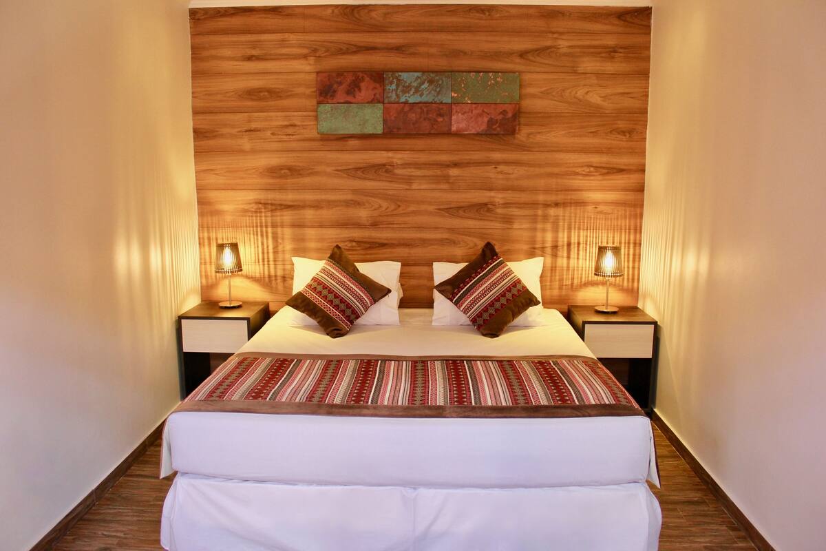 Blackout drapes, soundproofing, WiFi (free), individually decorated