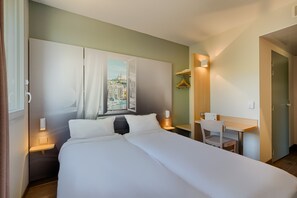 Desk, soundproofing, free WiFi, bed sheets - B&B HOTEL MARSEILLE La Valentine Saint-Menet (Marseille)