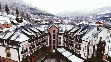 منظر من الجو على ارتفاع عالٍ