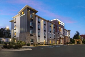 Front of property – evening/night