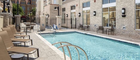 Seasonal outdoor pool