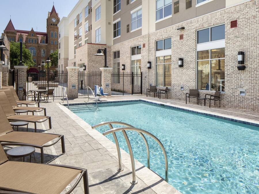 Seasonal outdoor pool