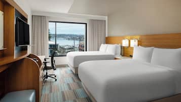 Chambre Standard, 2 grands lits, vue ville