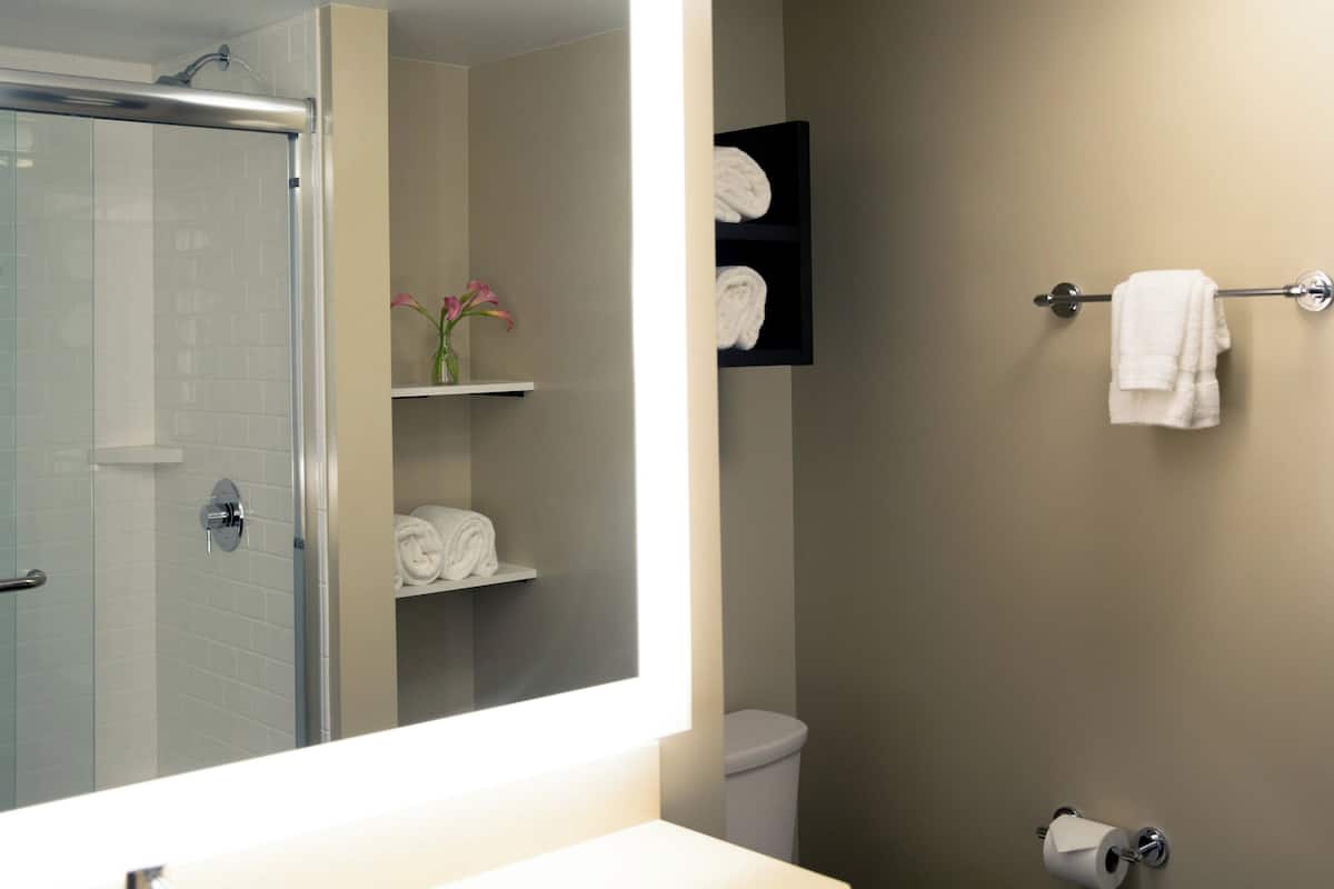 Egyptian cotton sheets, premium bedding, pillowtop beds, in-room safe