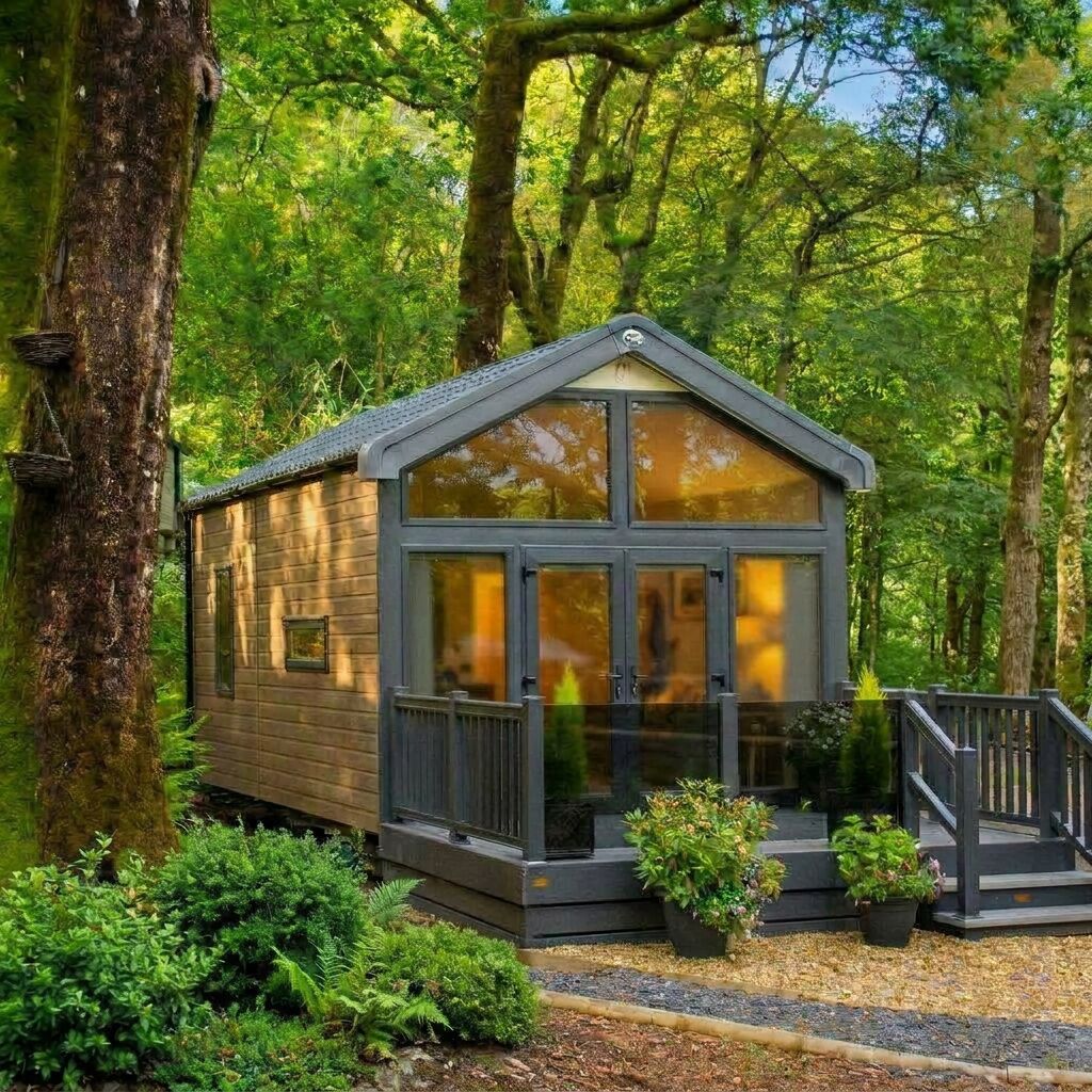 Pet Friendly Coppice Cabana | 1 habitación, decoración personalizada y muebles diferentes 