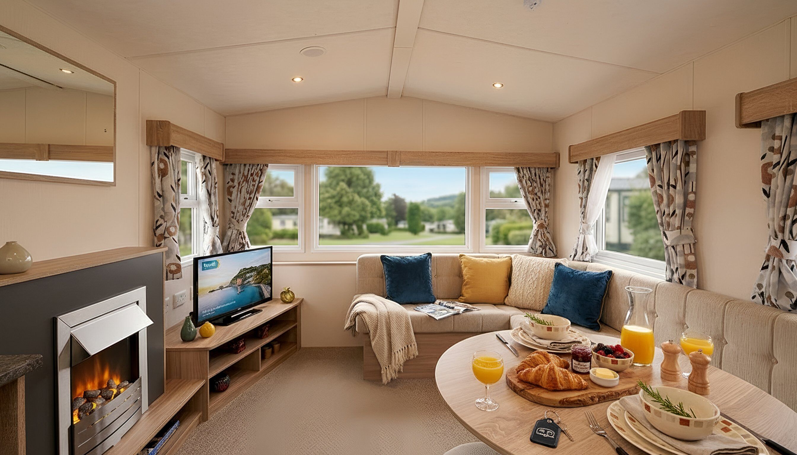 1 habitación, decoración personalizada y muebles diferentes 