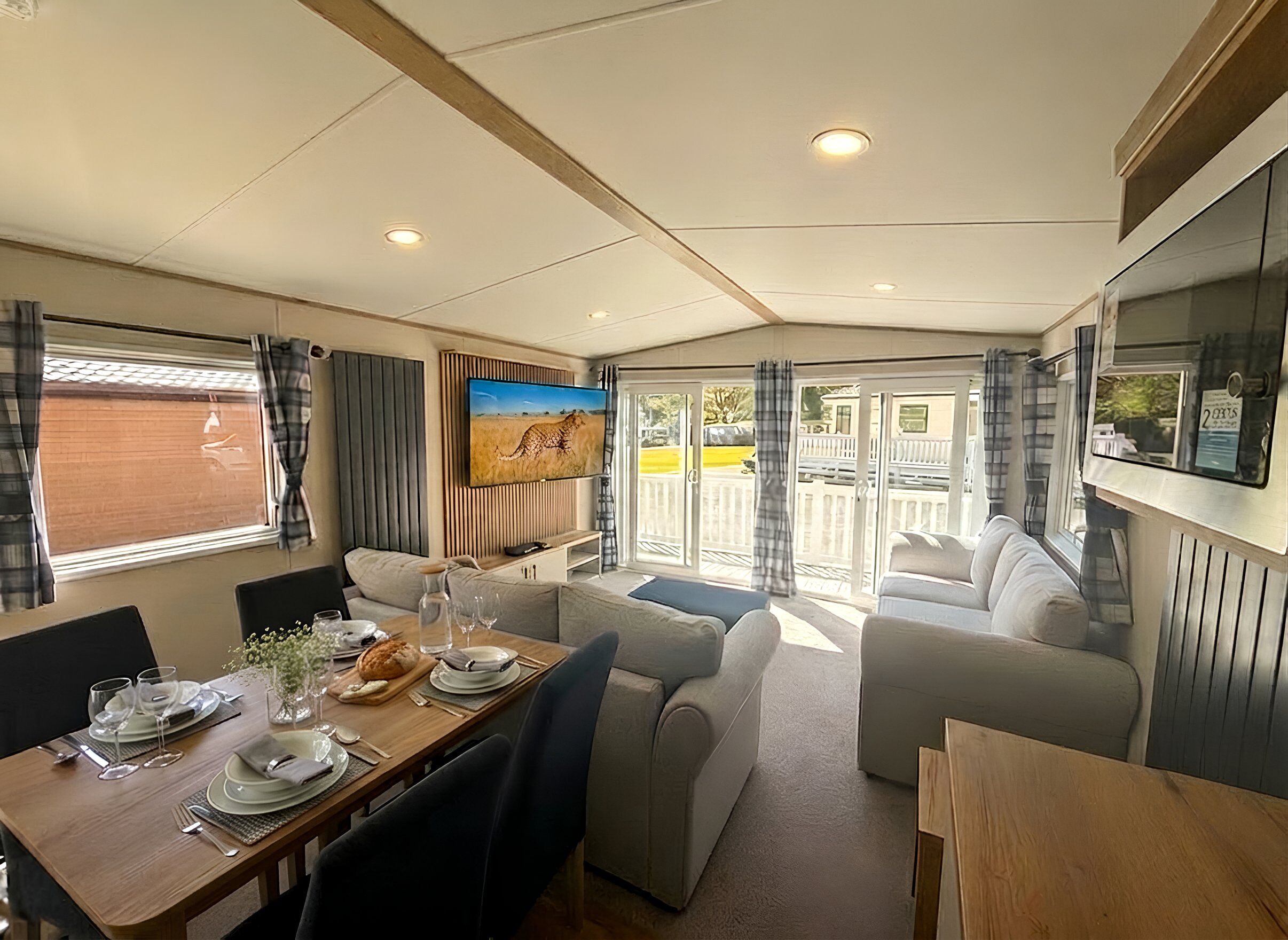 No Pets Osprey 2 Bed | Living area | 32-inch Smart TV with digital channels, TV, Netflix