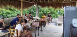 Breakfast area