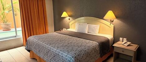 Premium bedding, in-room safe, desk, laptop workspace