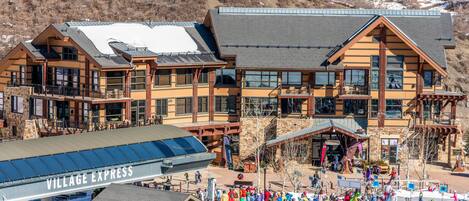 Façade de l’hébergement