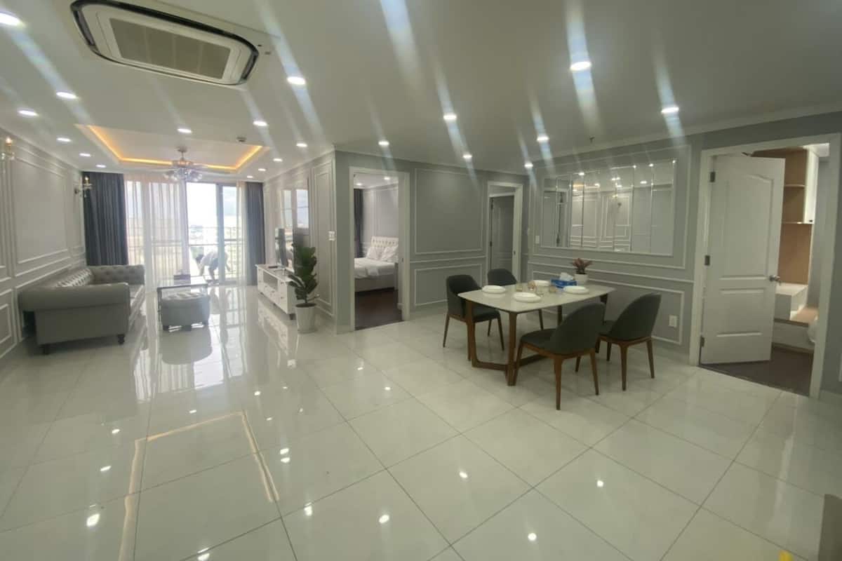 Căn hộ Premium, 3 phòng ngủ, không hút thuốc, quang cảnh vườn | Minibar, bàn, bàn ủi/dụng cụ ủi quần áo 