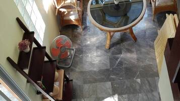3 Bedroom Villa | Living room | 32-inch LCD TV with satellite channels, TV