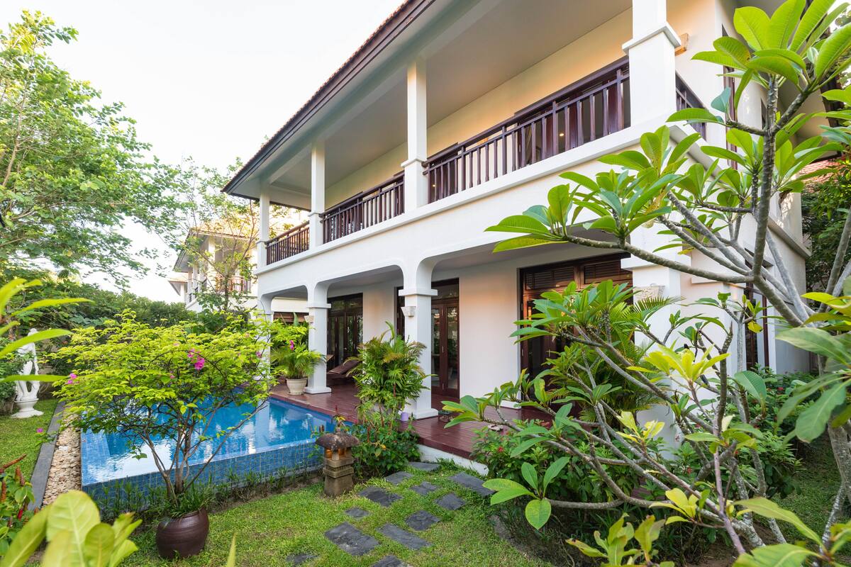 Villa, 3 Bedrooms, Partial Ocean View | Courtyard view