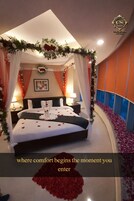 Appartement, 3 chambres | 1 chambre, lit avec matelas en mousse à mémoire, décor unique