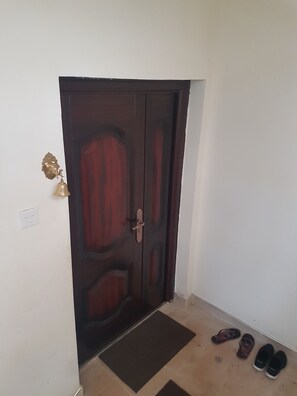 Entrada de la propiedad