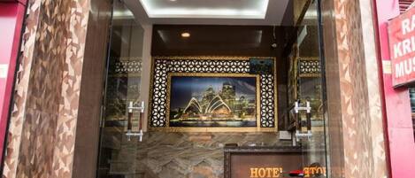 Entrada de la propiedad