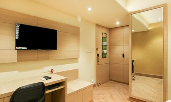 Quarto standard | Banheiro | Chuveiro, produtos de toalete grátis, toalhas de banho, sabonete