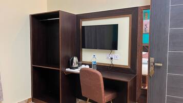 Desk, iron/ironing board, free WiFi