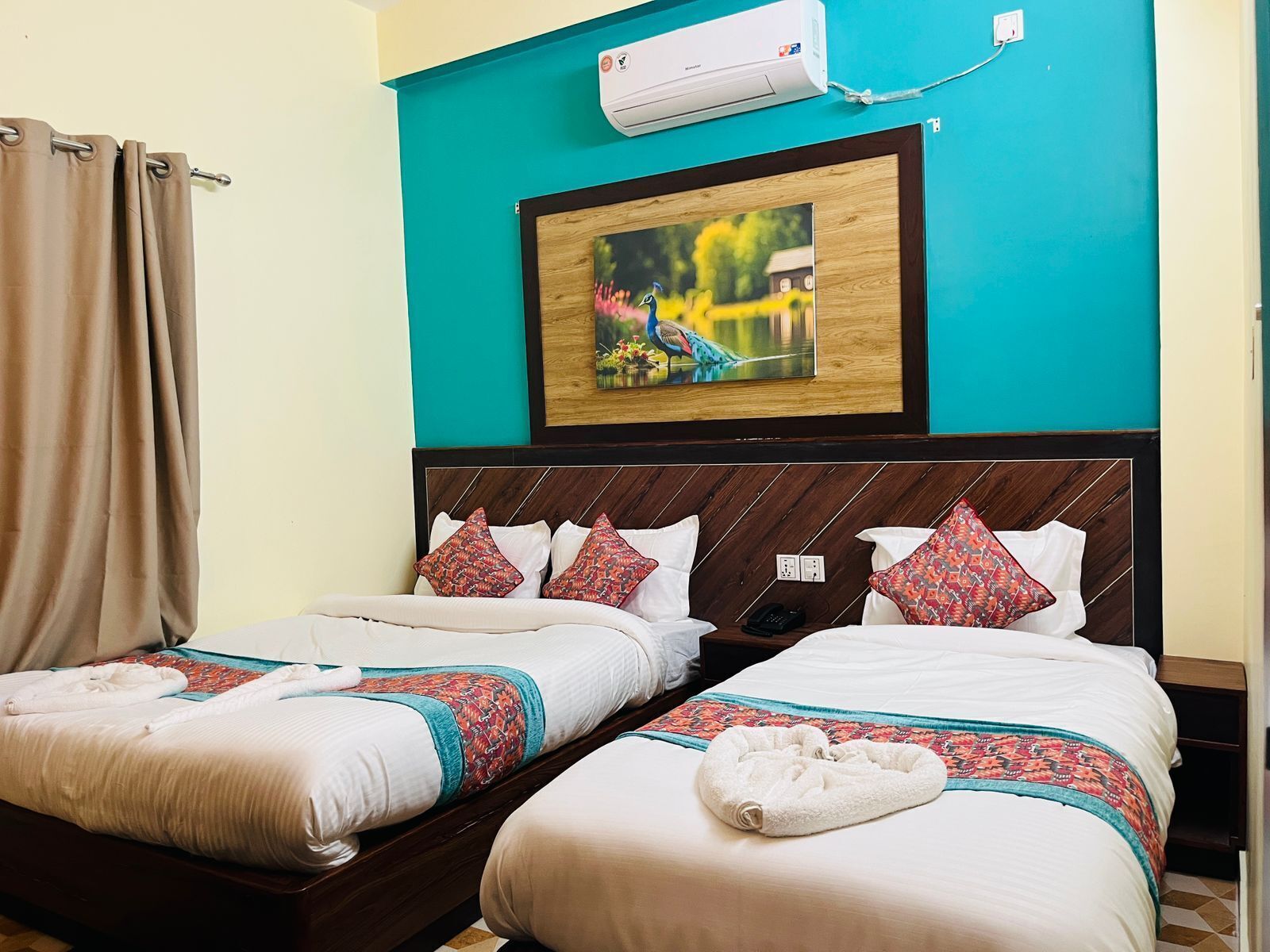 Perhehuone | Työpöytä, silitysrauta/-lauta, ilmainen Wi-Fi